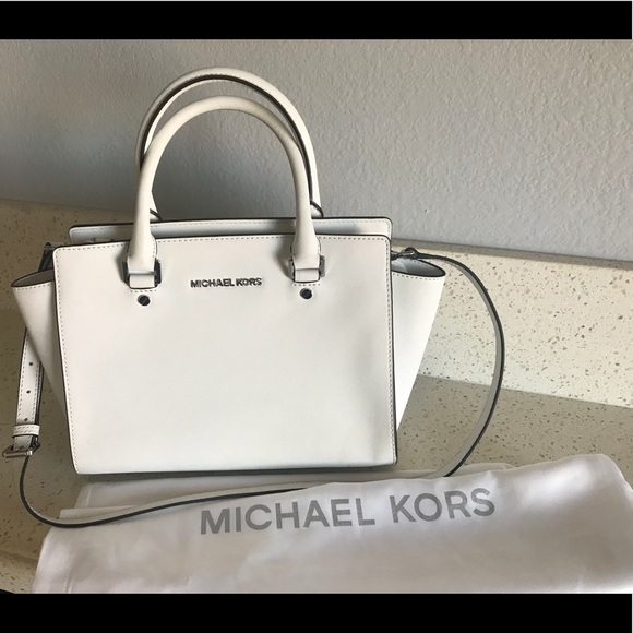 michael kors selma white